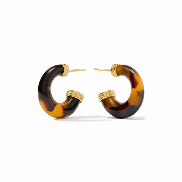 Madison Statement Hoop Tortoise Shell Medium