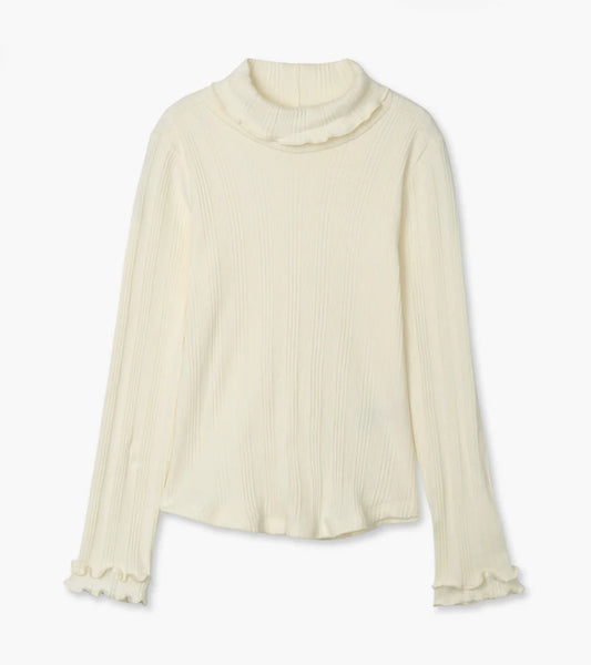 Winter Cream Turtleneck