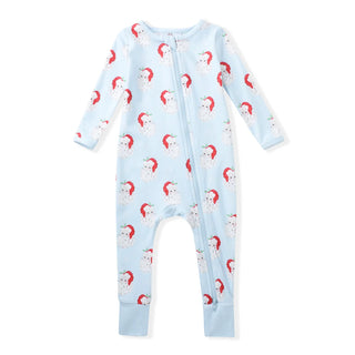 Blue Butterknit Layette