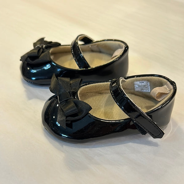 Black Patent Skimmer Shoe