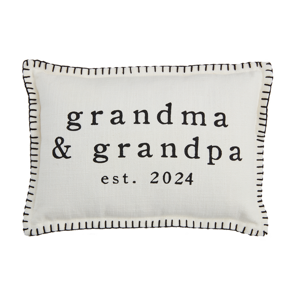 Grand Parents Est. 2024 Pillow