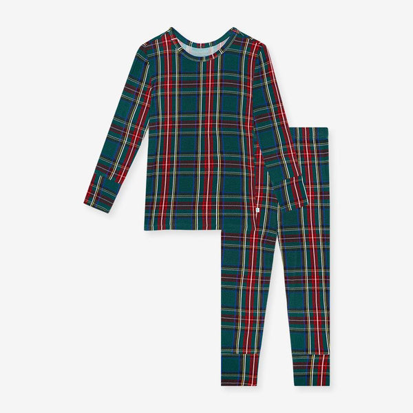 Tartan Plaid L/S Basic Pajama
