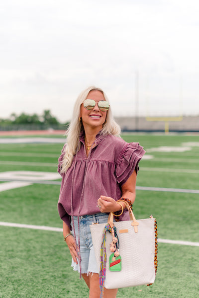Marley Top - Maroon