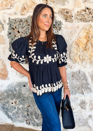 Uri Top in Onyx