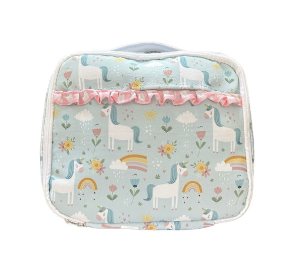 Unicorns Ruffles Lunch Bag