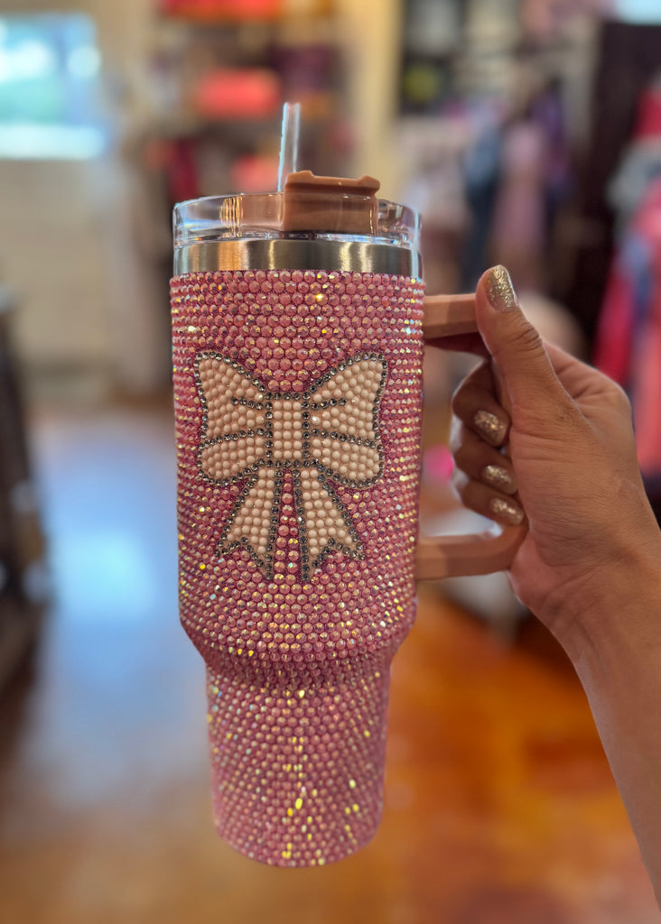 Sparkle Bow Tumbler