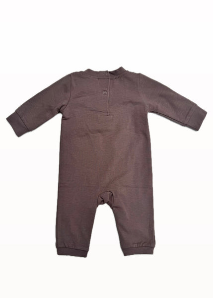Brown Camo Duck Applique Romper