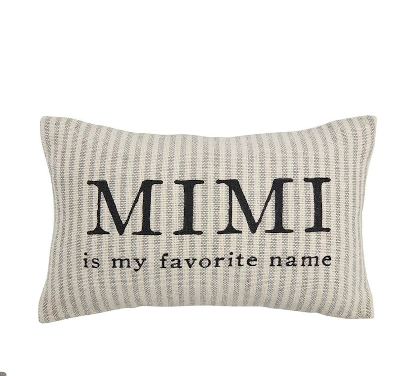 Mimi Striped Grandma Pillow