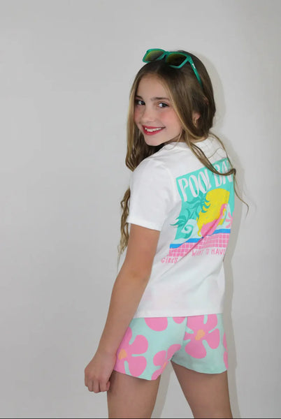 Pool Babe Graphic Tee Shirt