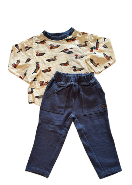 Decoy Ducks Graphic Tee & Pants Set