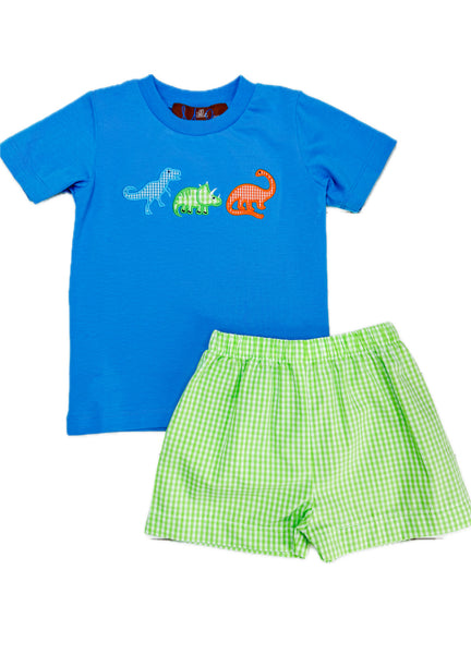 Dino Land Boys Shorts Set