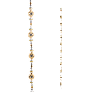 Reflector Gold,White,Silver Garland