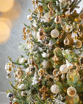 Reflector Gold,White,Silver Garland
