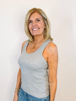 Louise Tank - Heather Grey