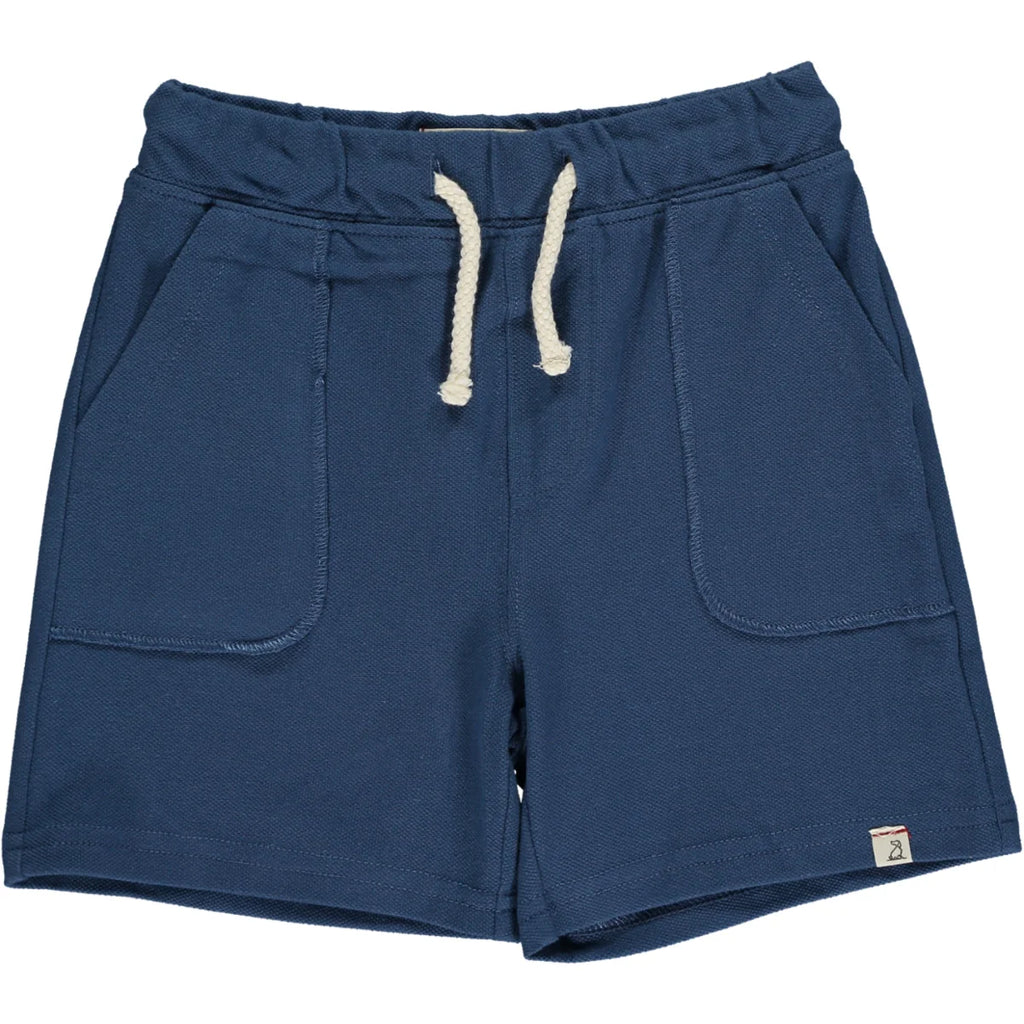 Timothy Navy Pique Shorts