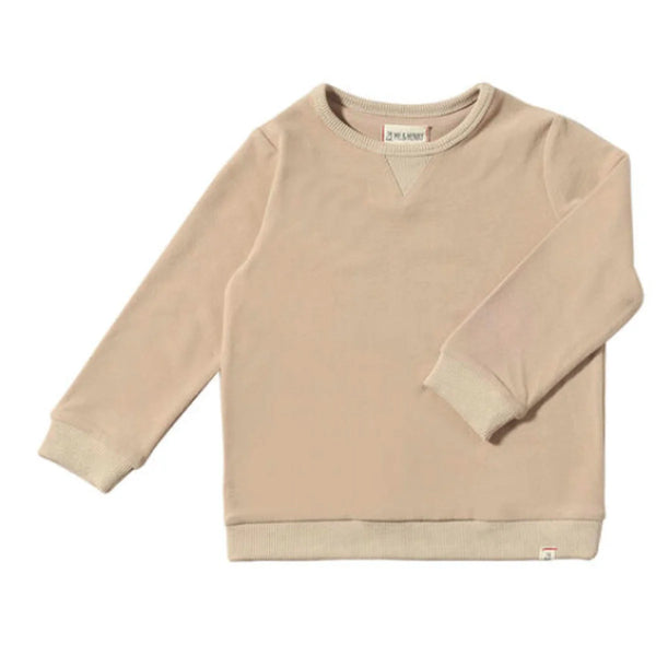 Tarquin Sweatshirt in Tan Cosy