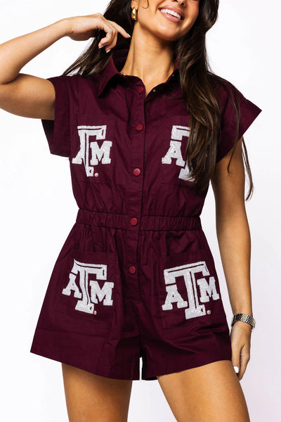 Texas A&M Logo Romper