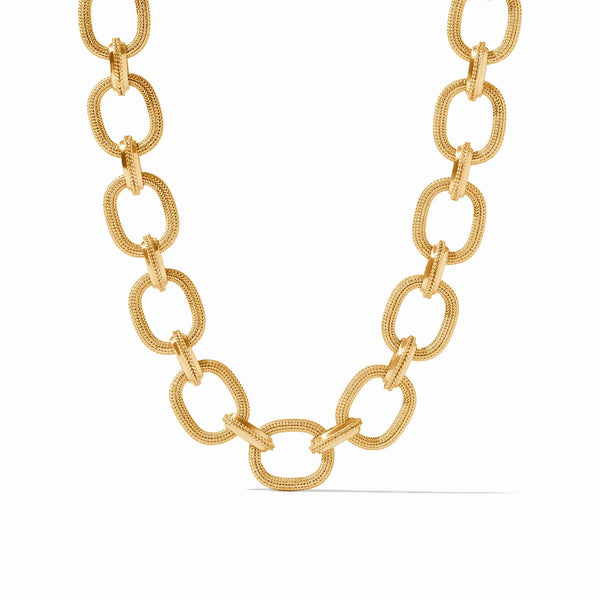 Cheval Link Necklace Gold