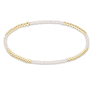 Hope Blissful Bracelet- Milkshake