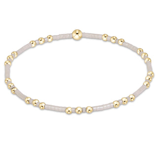 Hope Joy Bracelet- Milkshake