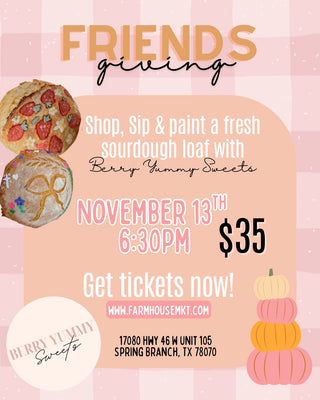 Sourdough - Sip & Paint