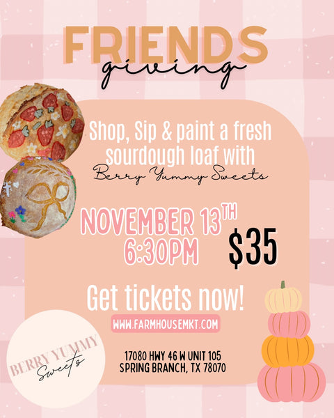 Sourdough - Sip & Paint