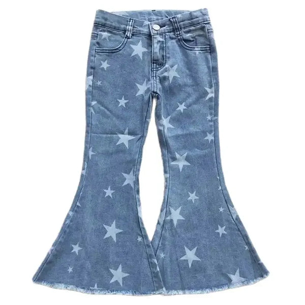 Baby & Kids Blue Star Denim Bells