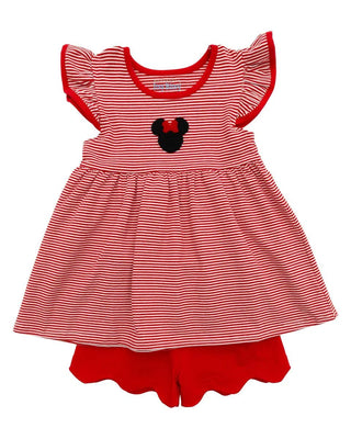 Mouse Scalloped Short Set