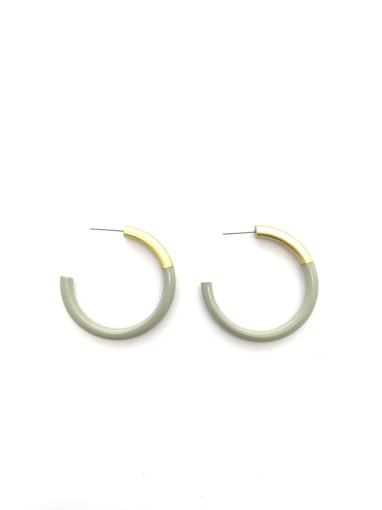 Liz Hoops Sage Grey