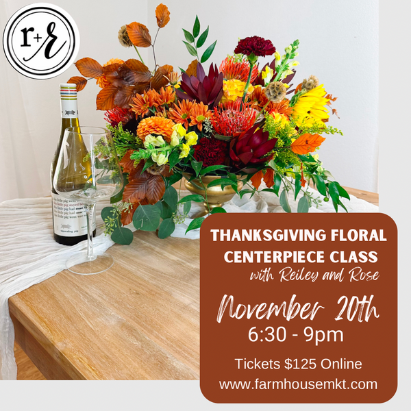 November 20th Floral Class