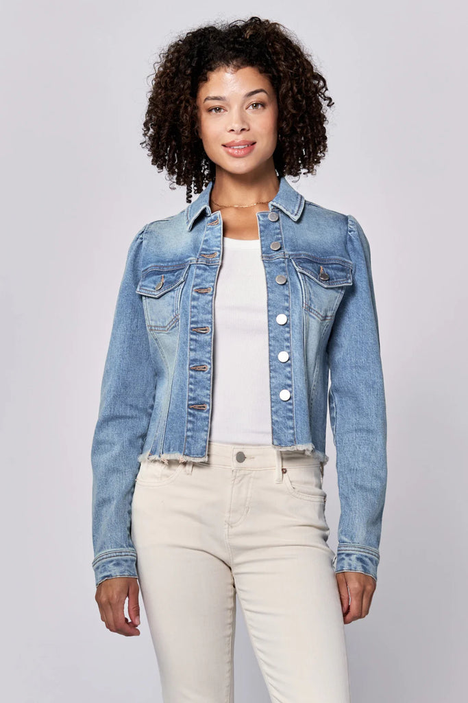 Roselyn Cut Off Jacket in Monocloud