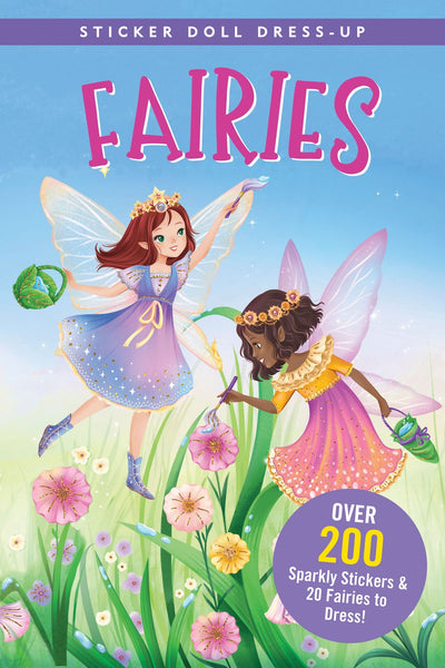 Sticker Doll Dress-Up Book - Fairies