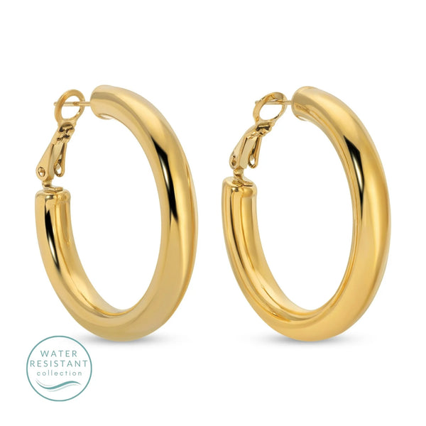 Water Resistant Latchback Hoops