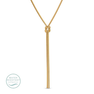 Flex Snake Knot Chain Necklace (Water Resistant)