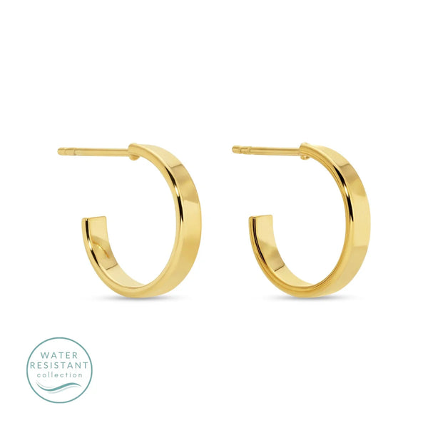 Water Resistant Basic Flat Hoops, Small