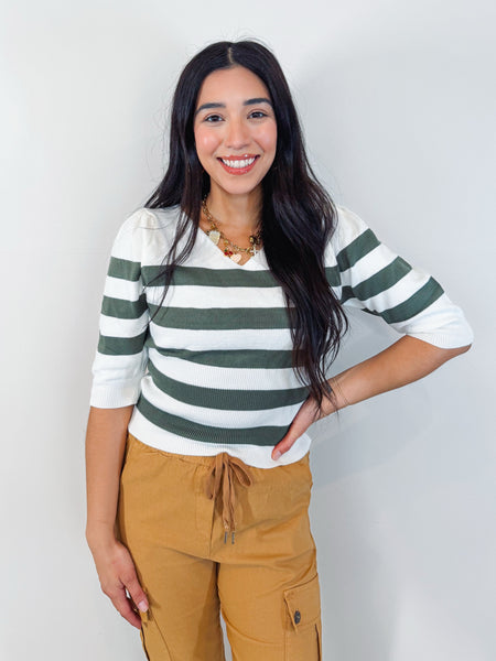 Katherine Stripe Top