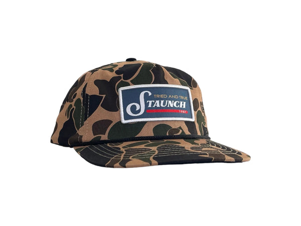 Tried and True Camo Toddler Kids Snapback Hat