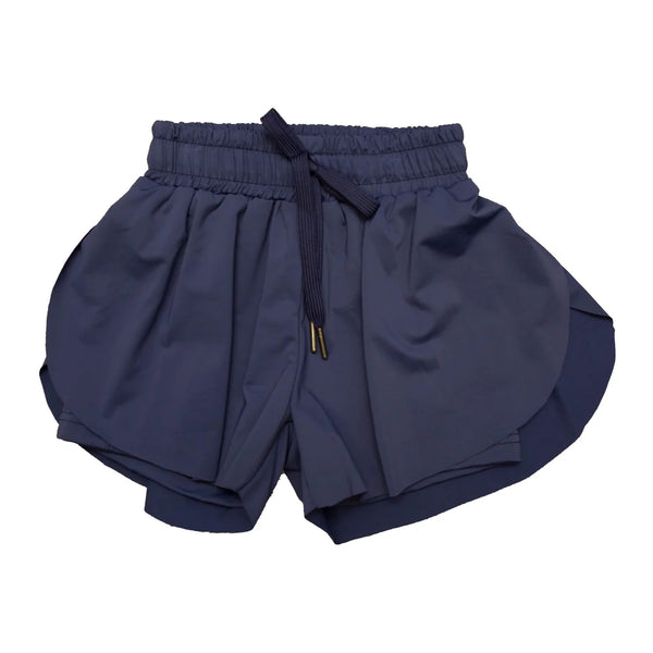 Navy Adult Butterfly Shorts