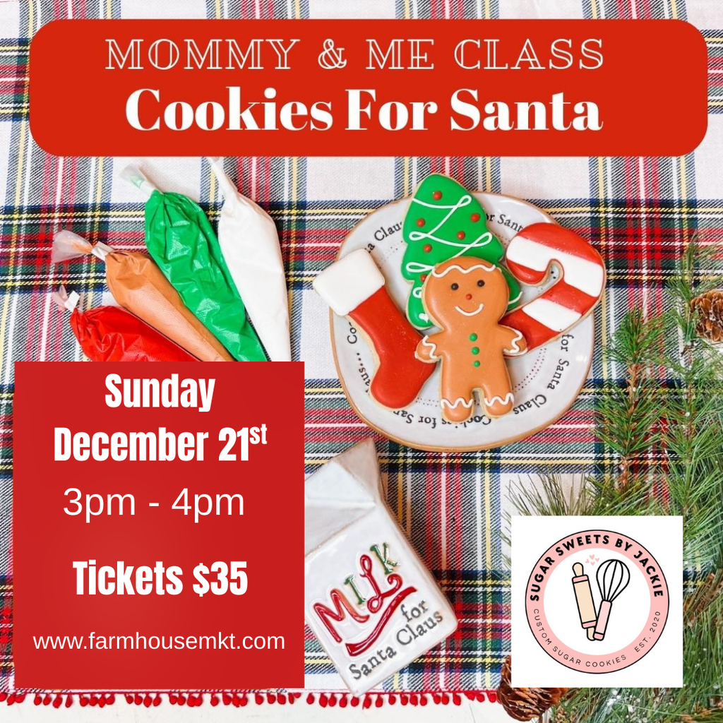 Mommy & Me Cookie Decorating Class