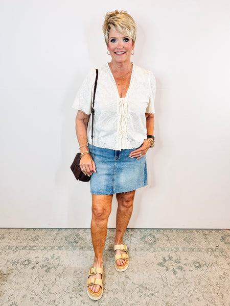 Cielo Cream Top
