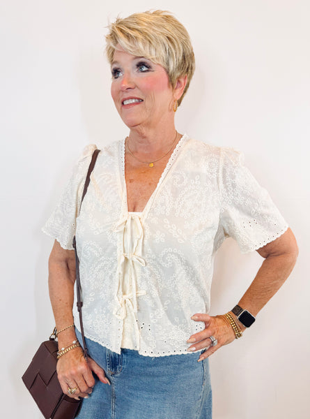 Cielo Cream Top