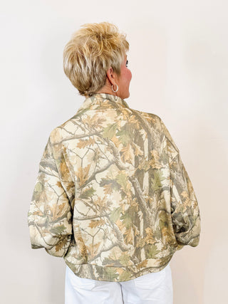Texas A&M Mockneck Camo Sweatshirt
