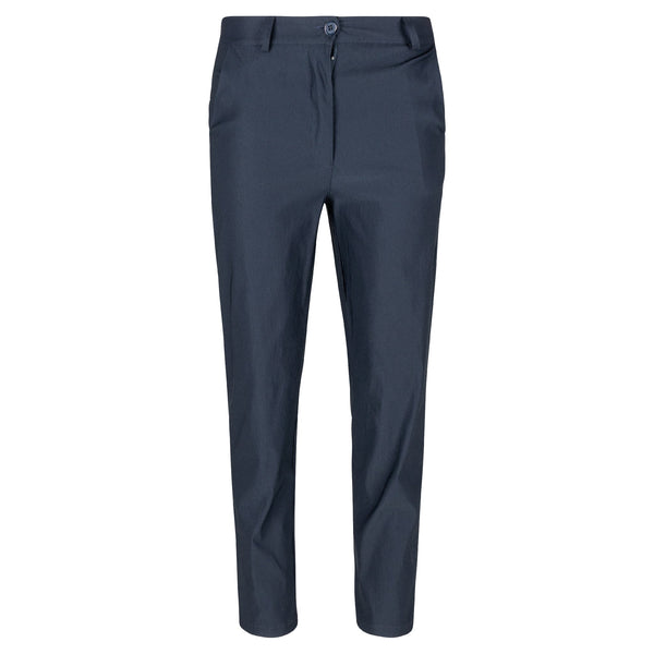 Jeanie Casual Woven Pants-Navy