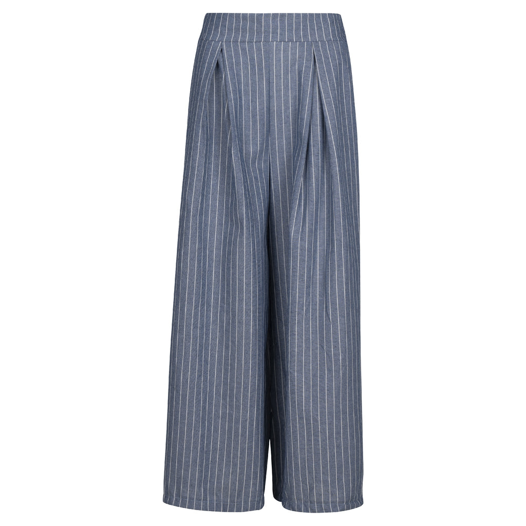 Tara Blue Stripe Pants