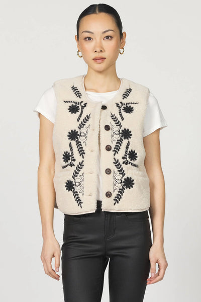 Adelaide Embroidery Vest