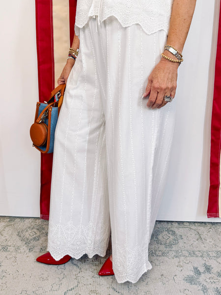 Sea Esta Embroidered Pant