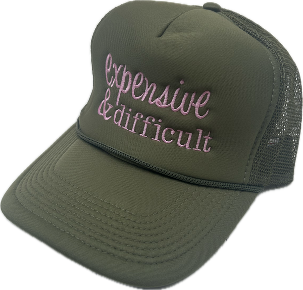 Expensive & Difficult Trucker Hat