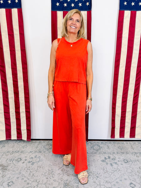 Scout Jersey Crop Flare Pant