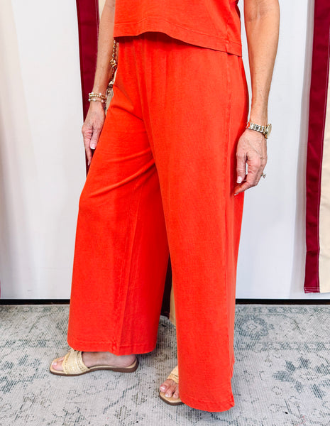 Scout Jersey Crop Flare Pant