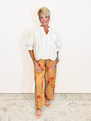Gold Barrel Pant